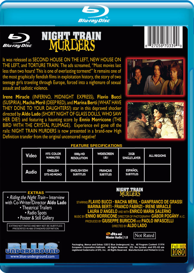 Night Train Murders [BLU-RAY]